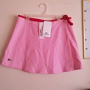 Lacoste Pink Sport Skirt